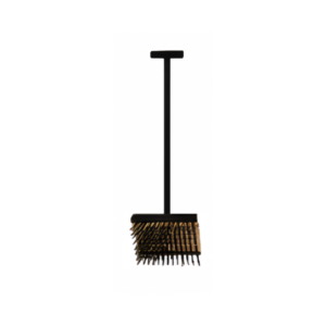 GRILL BRUSH CARBON STEEL WITH HANDLE