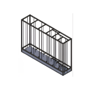 PIZZA BOX HOLDER 3 LRG/1 STD/2 RD