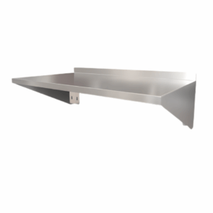 WALL MOUNTED SHELVES - STAINLESS STEEL
