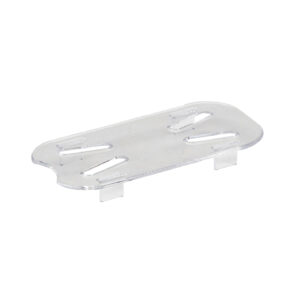 POLYCARBONATE CLEAR DRAIN SHELF FOR 1/9 PANS