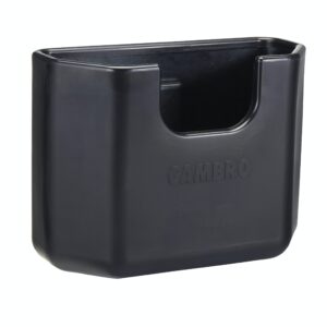 QUICK CONNECT TRASH BIN 40CM L X 18CM W X 54CM H BLACK